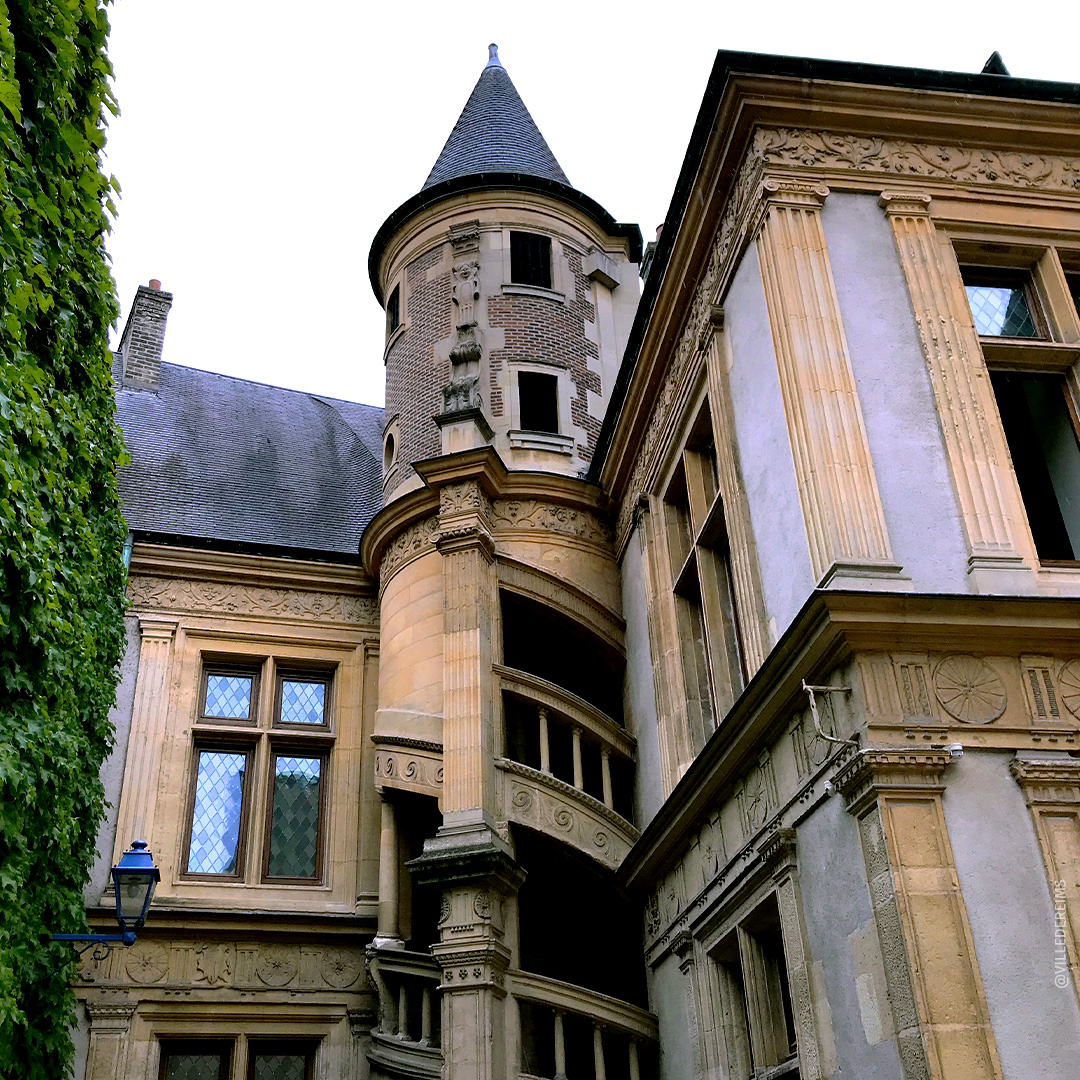 Hôtel de la Salle, binnenplaats. ©Ville de Reims