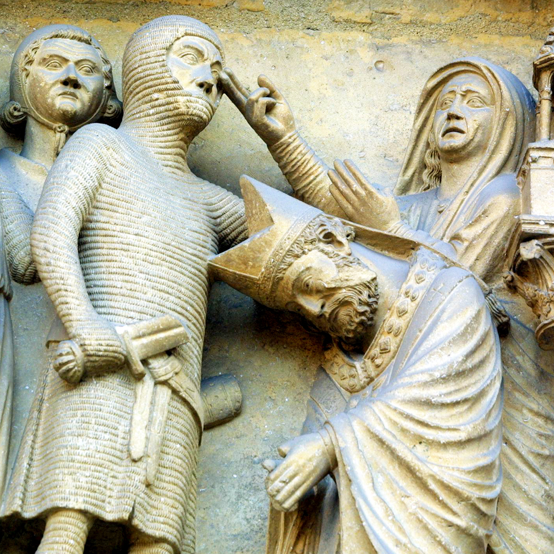 Das Martyrium des Heiligen Nicasius. © Stadt Reims