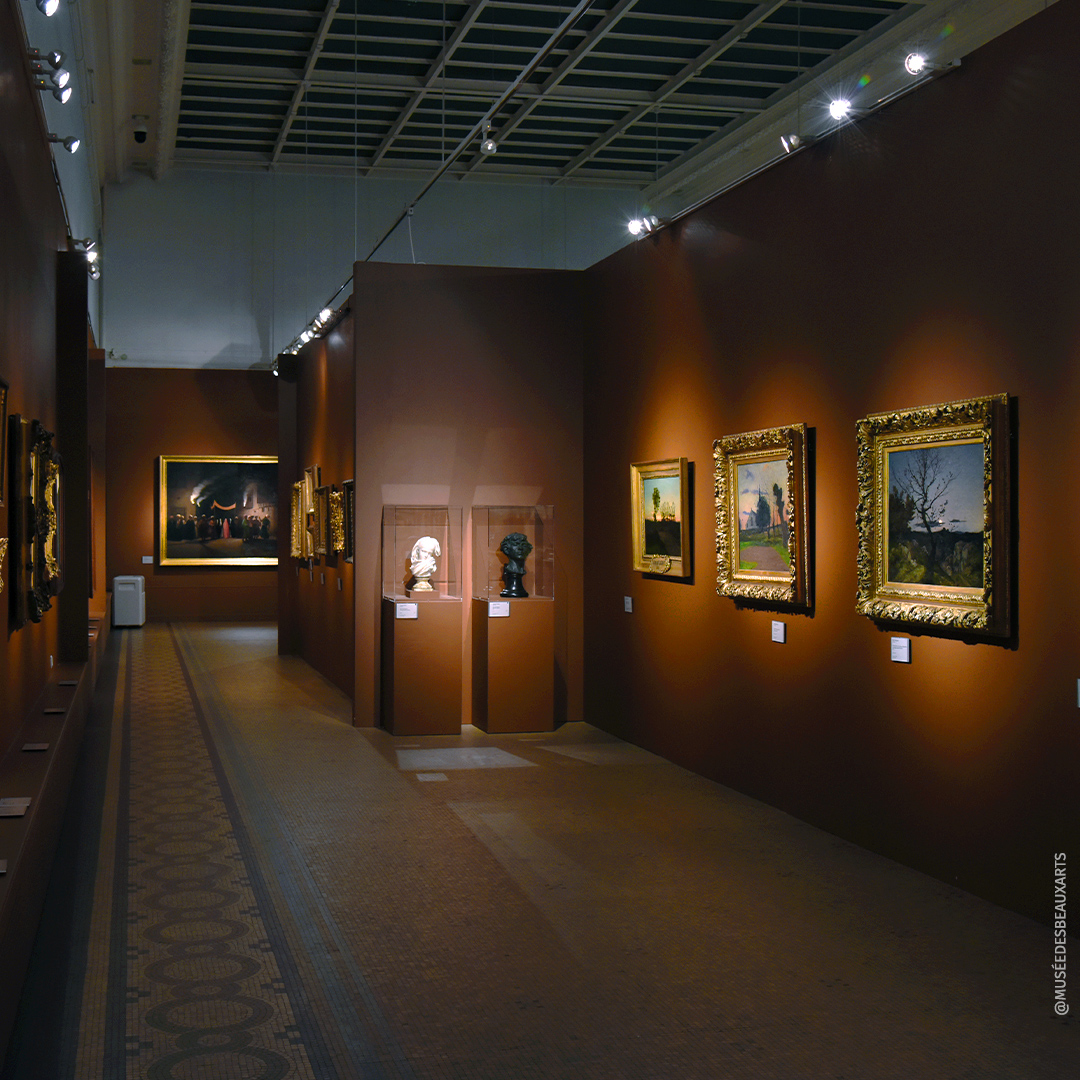 Inside the Museum of Fine Arts before it was closed for renovation works. ©Musée des Beaux Arts