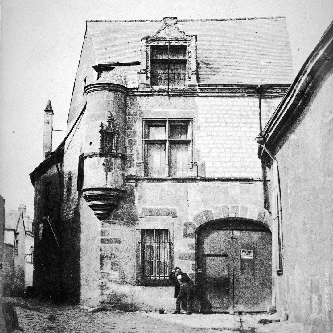 Maison des Anglais, photographie des frères Varin fin XIXe siècle. ©bibliothèque Carnegie