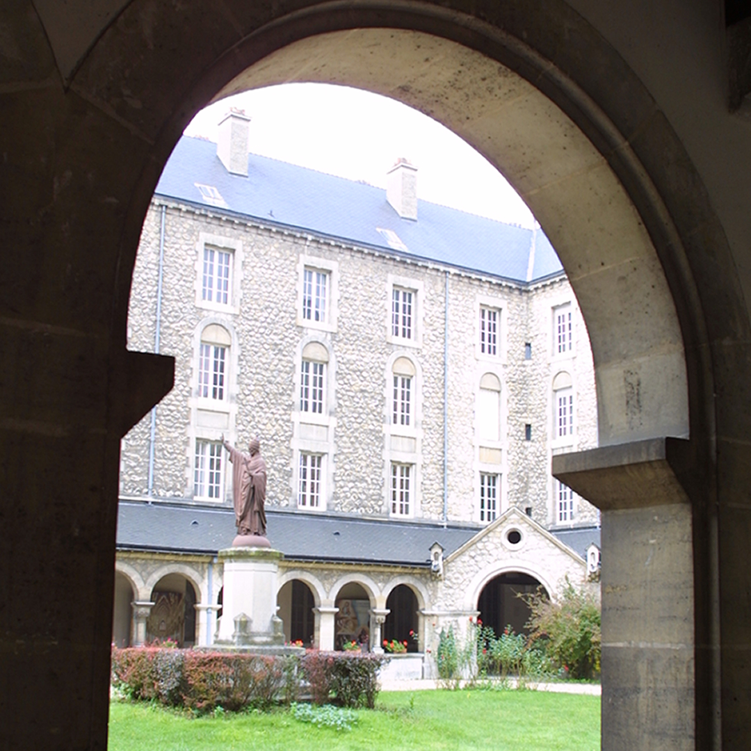 The cloister at the Saint-Sixte house. ©Ville de Reims