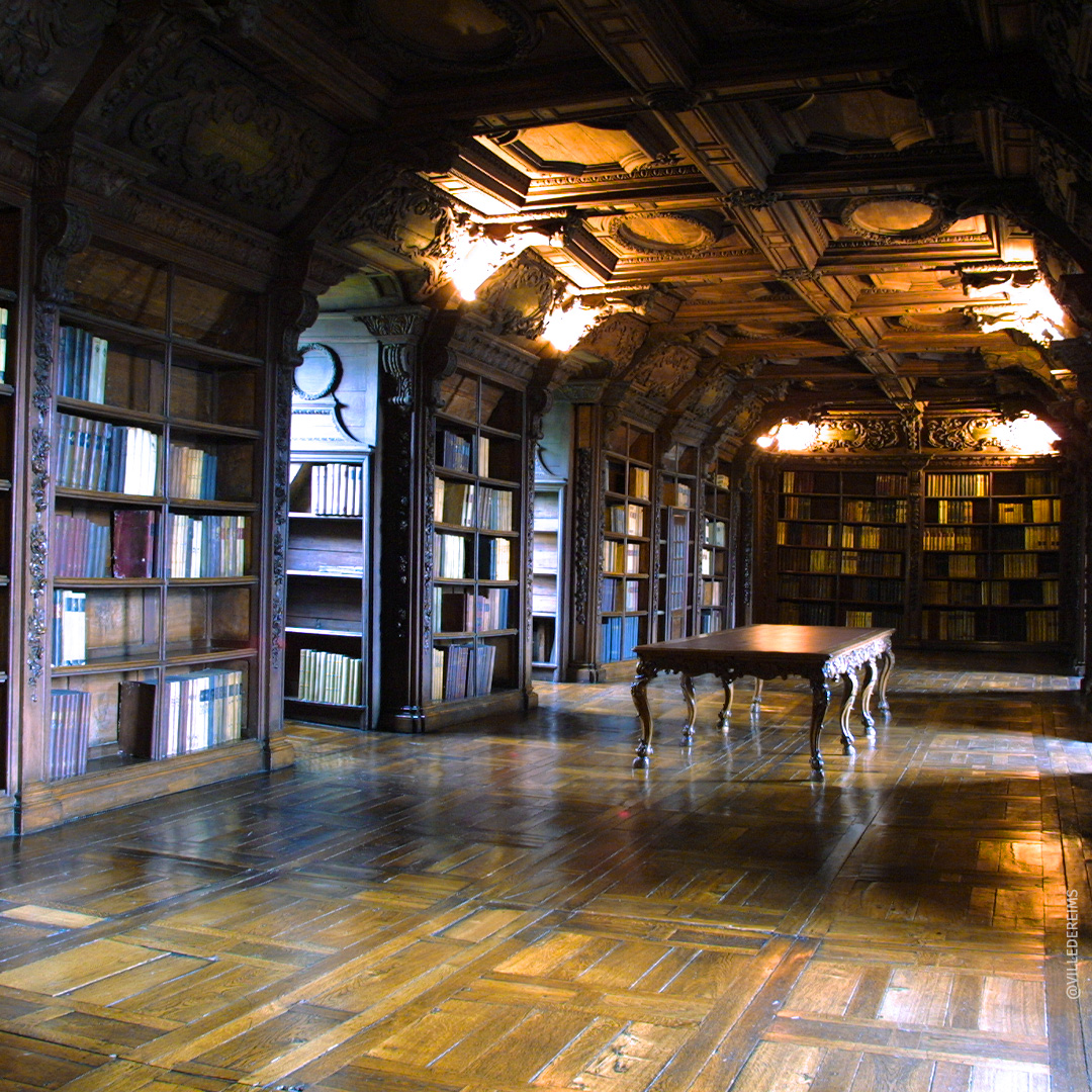 Die Bibliothek, klassifiziert als „Monument Historique“. © Stadt Reims