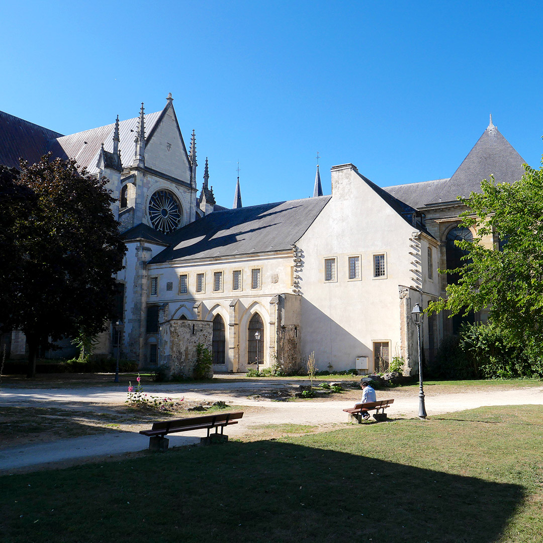 Parc Saint-Remi, Überreste der alten Abtei. © Stadt Reims