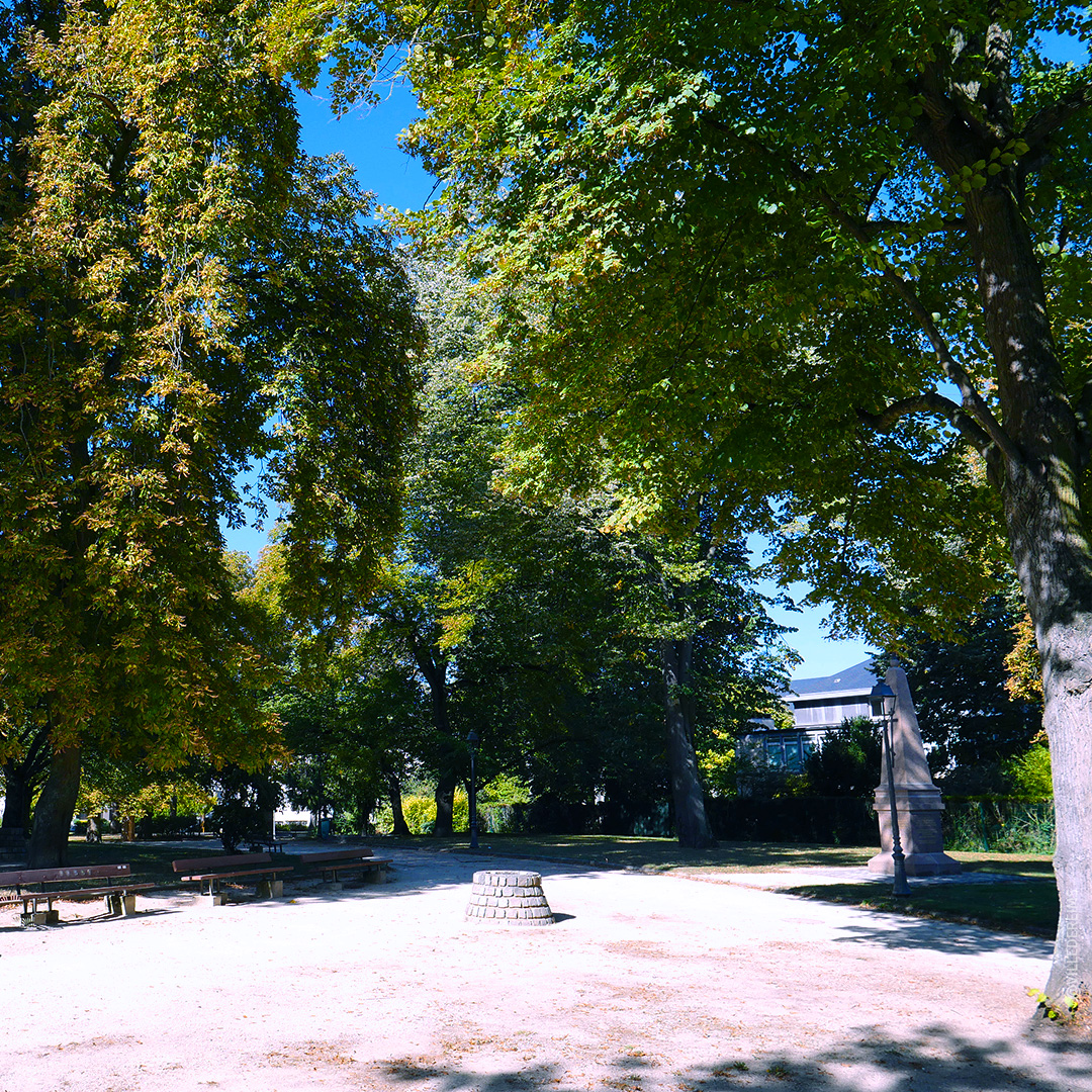 Parc Saint-Remi vor Renovierungsarbeiten © Stadt Reims