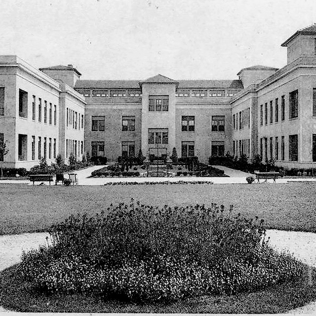 Hôpital Américain en 1927. ©BM, Reims