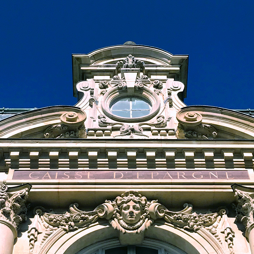 Détails de la façade.  ©Ville de Reims