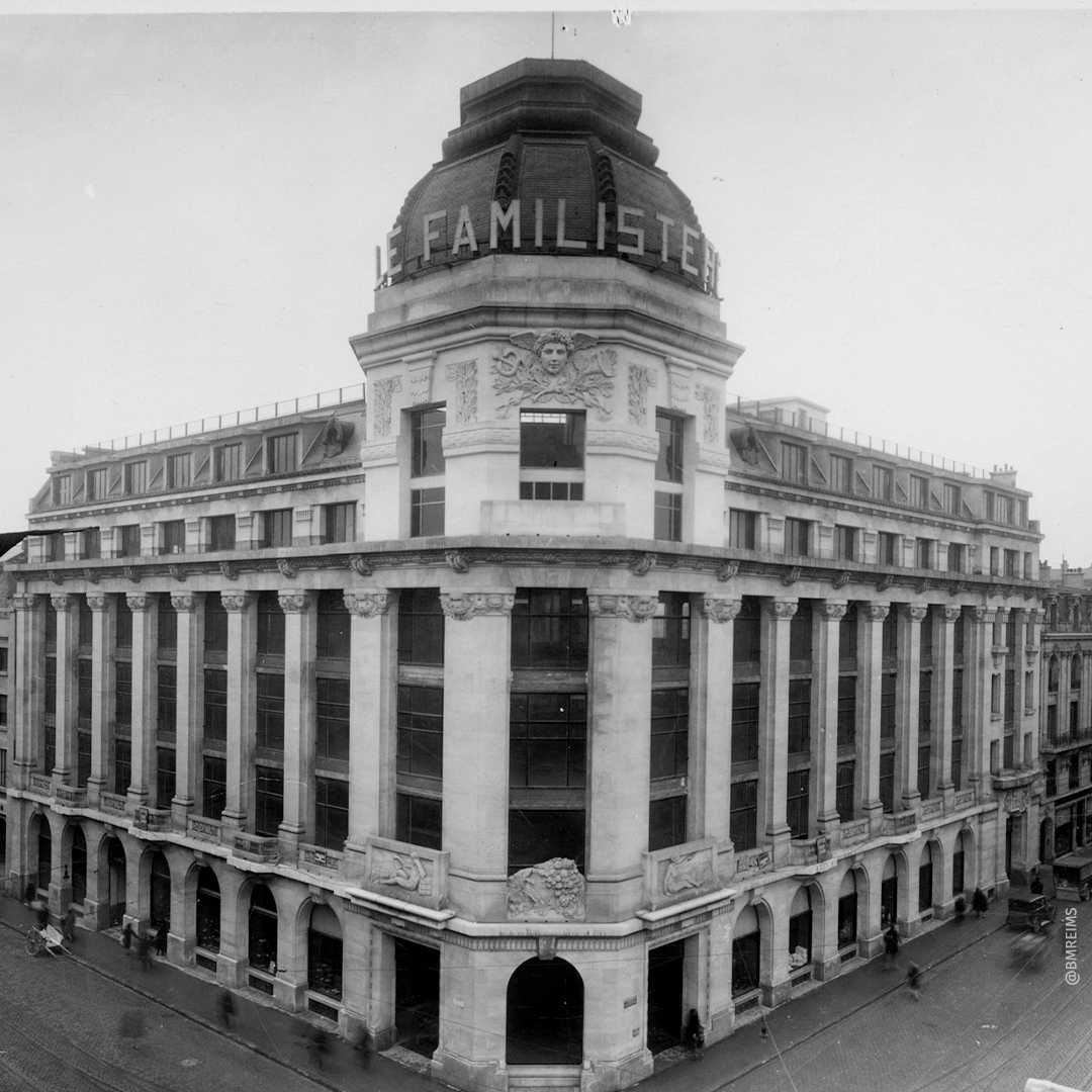Familistère in 1928. ©BM, Reims