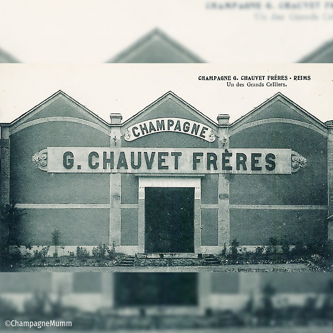 Ancien site Chauvet, un des grands celliers. ©Champagne Mumm
