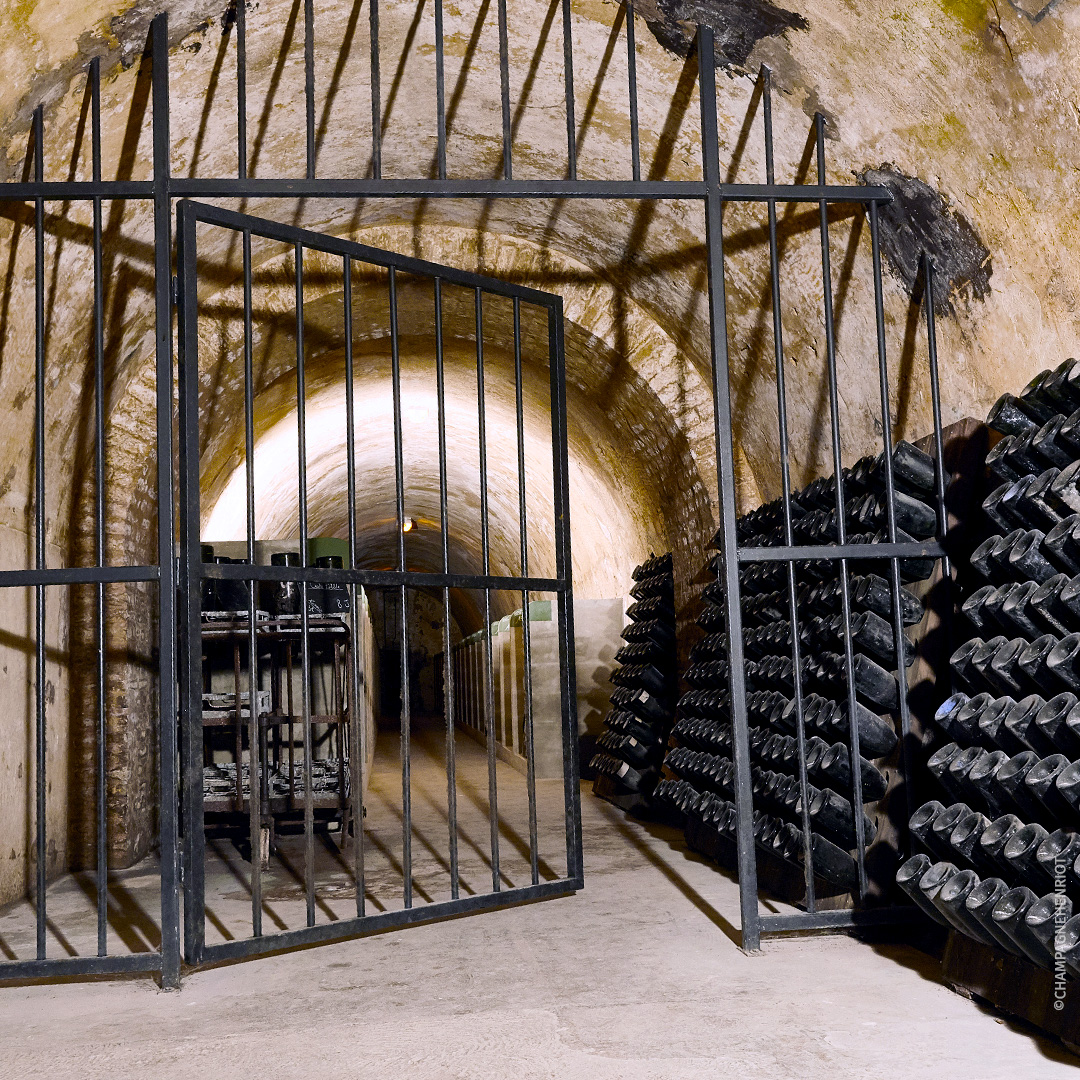 Champagne Henriot, caves. ©Champagne Henriot