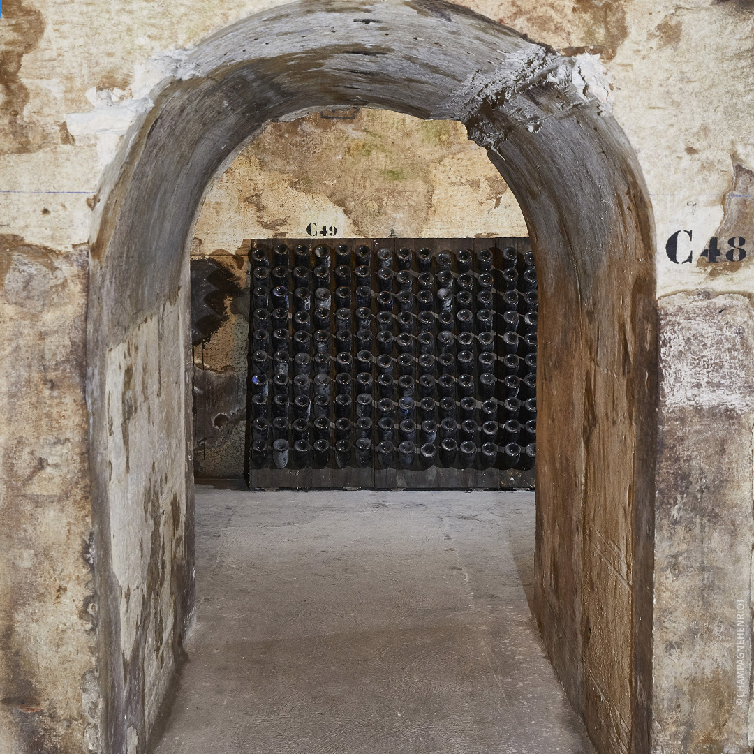 Champagne Henriot, caves. ©Champagne Henriot