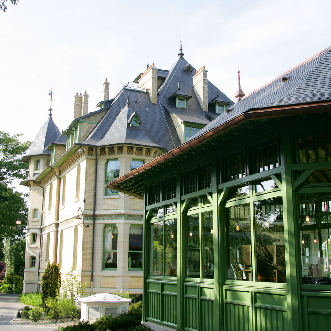Villa Demoiselle, jardin. ©Ville de Reims