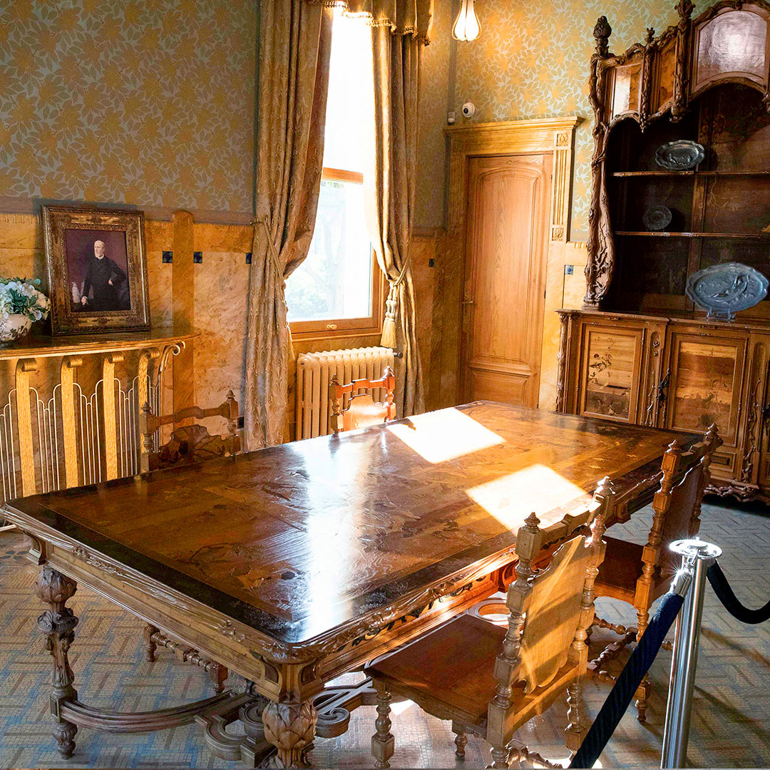 Villa Demoiselle, salle intérieure. ©Ville de Reims