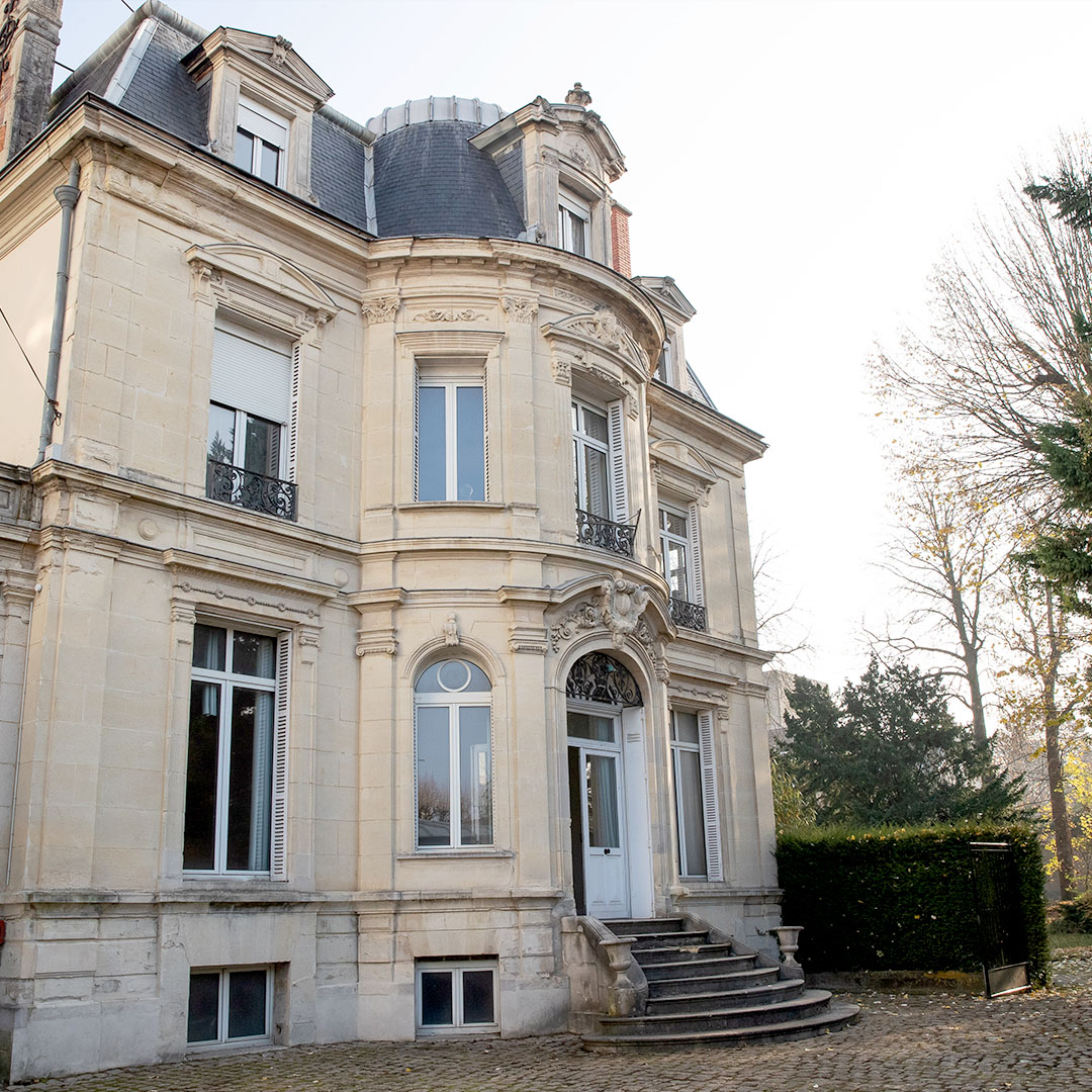 L'ancienne Villa Tassigny est aujourd'hui la propriété du champagne Castelnau. @Ville de Reims