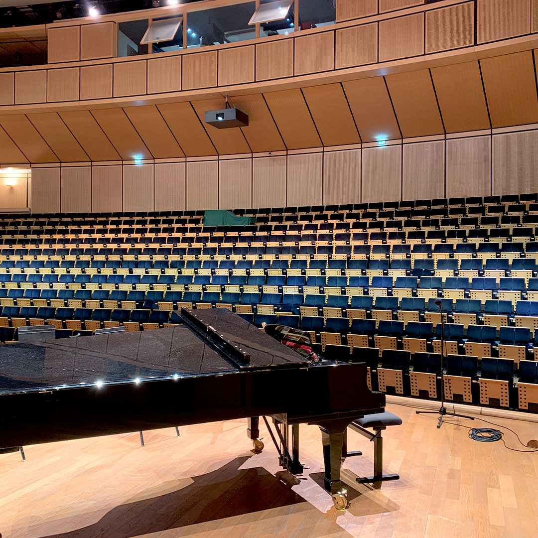 Le conservatoire dispose de 4 auditoriums : 400, 100, 50 et 50 places @Ville de Reims