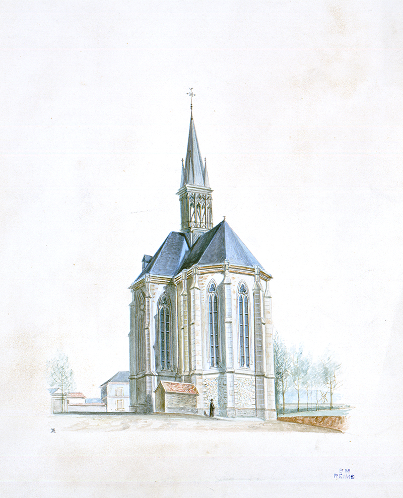 Eglise Saint Thomas, gravure